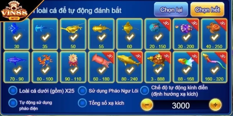 Bí quyết "vàng" để trở thành cao thủ bắn cá Jackpot Fishing