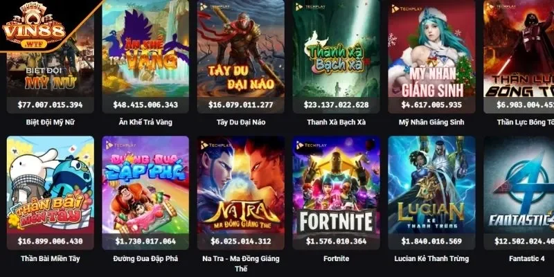 Slot game với thiết kế bắt mắt, tỷ lệ thưởng xanh chín 